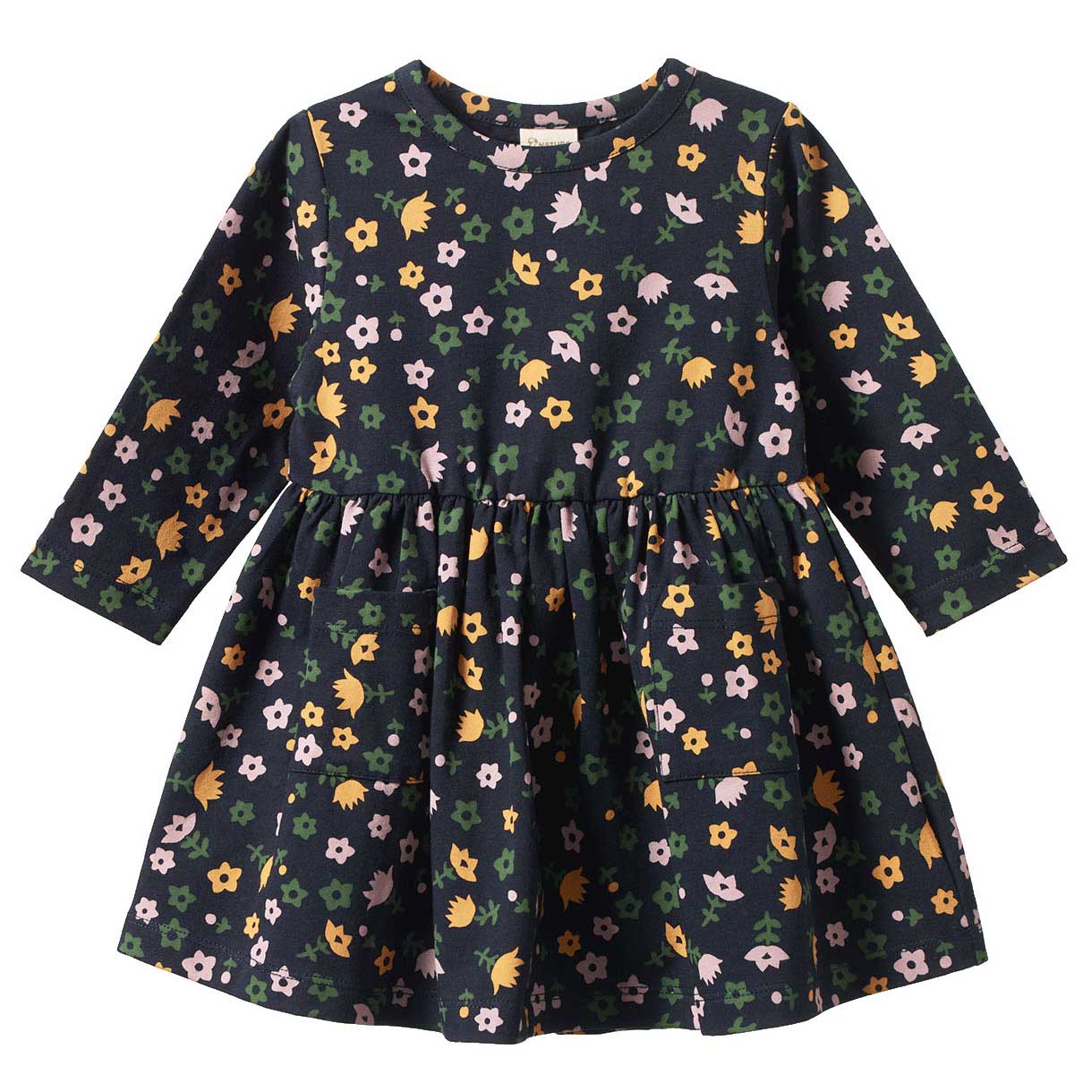 Nature Baby L/S Twirl Dress 6M-2Y